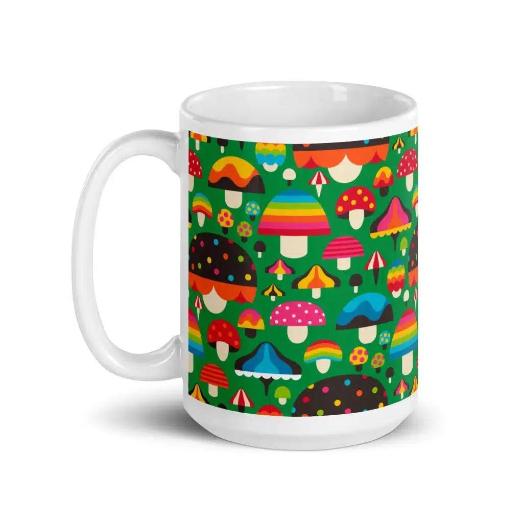 MUSHROOM MANIA green - Mug