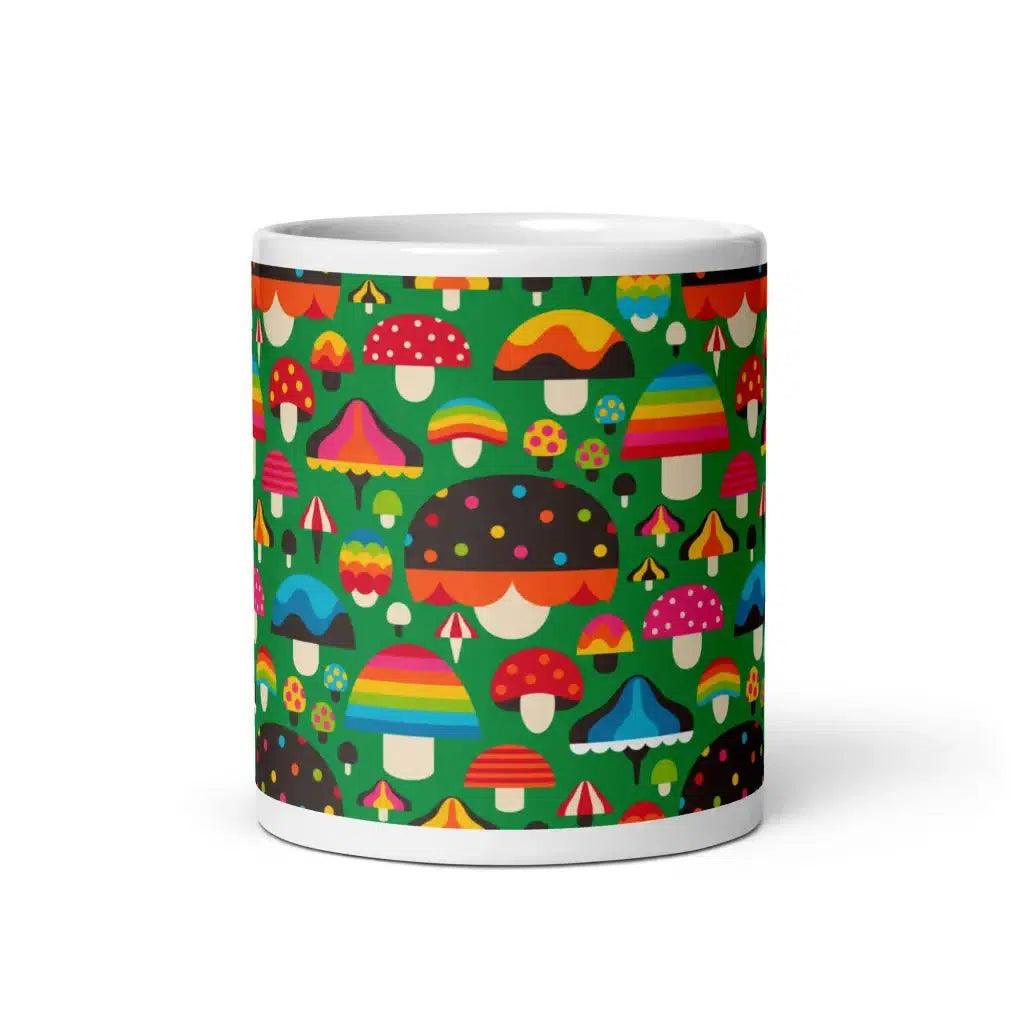 MUSHROOM MANIA green - Mug