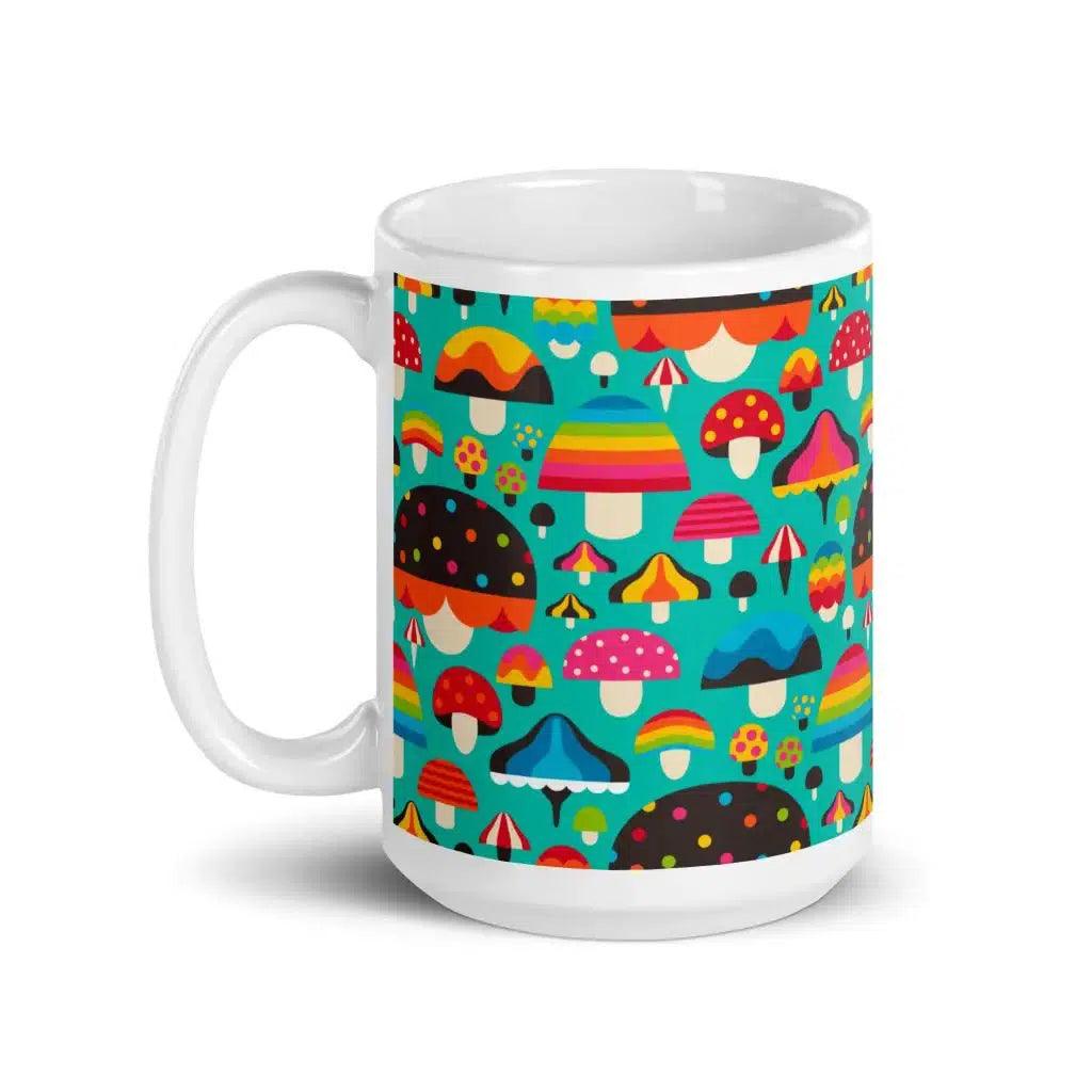 MUSHROOM MANIA mint - Mug