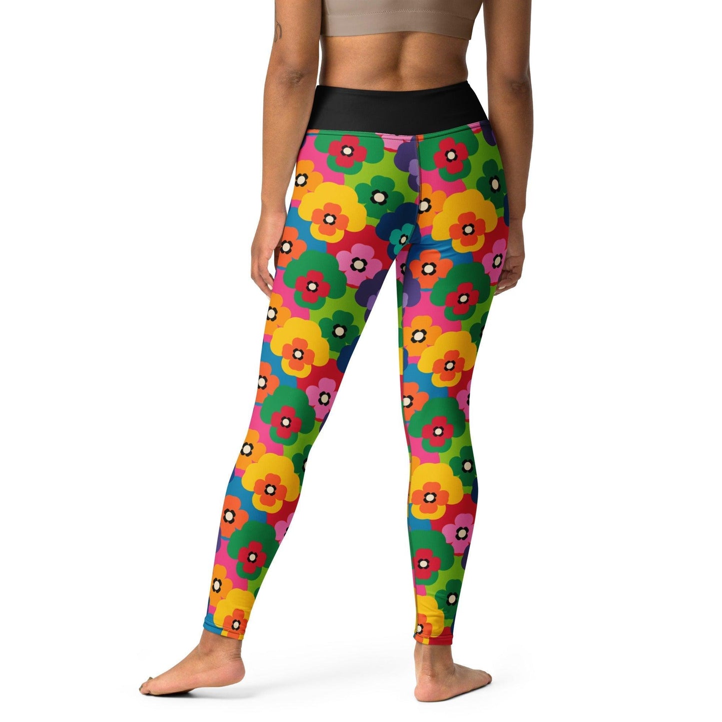 PANSY FAB -2- Yoga Leggings | SHALMIAK