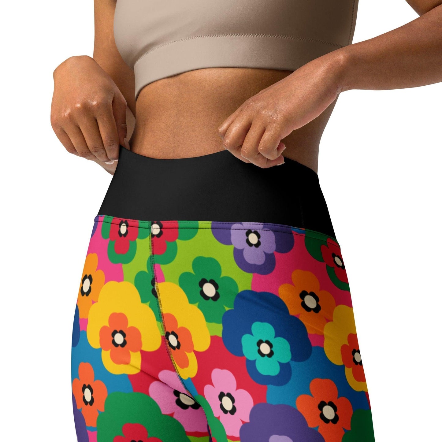 PANSY FAB -2- Yoga Leggings | SHALMIAK
