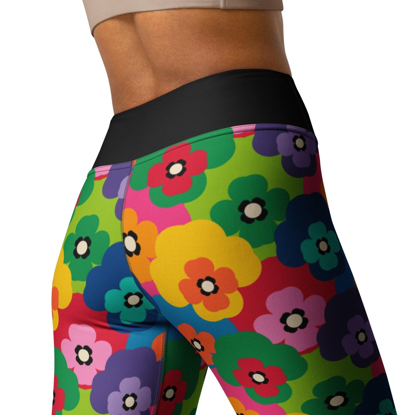 PANSY FAB -2- Yoga Leggings | SHALMIAK