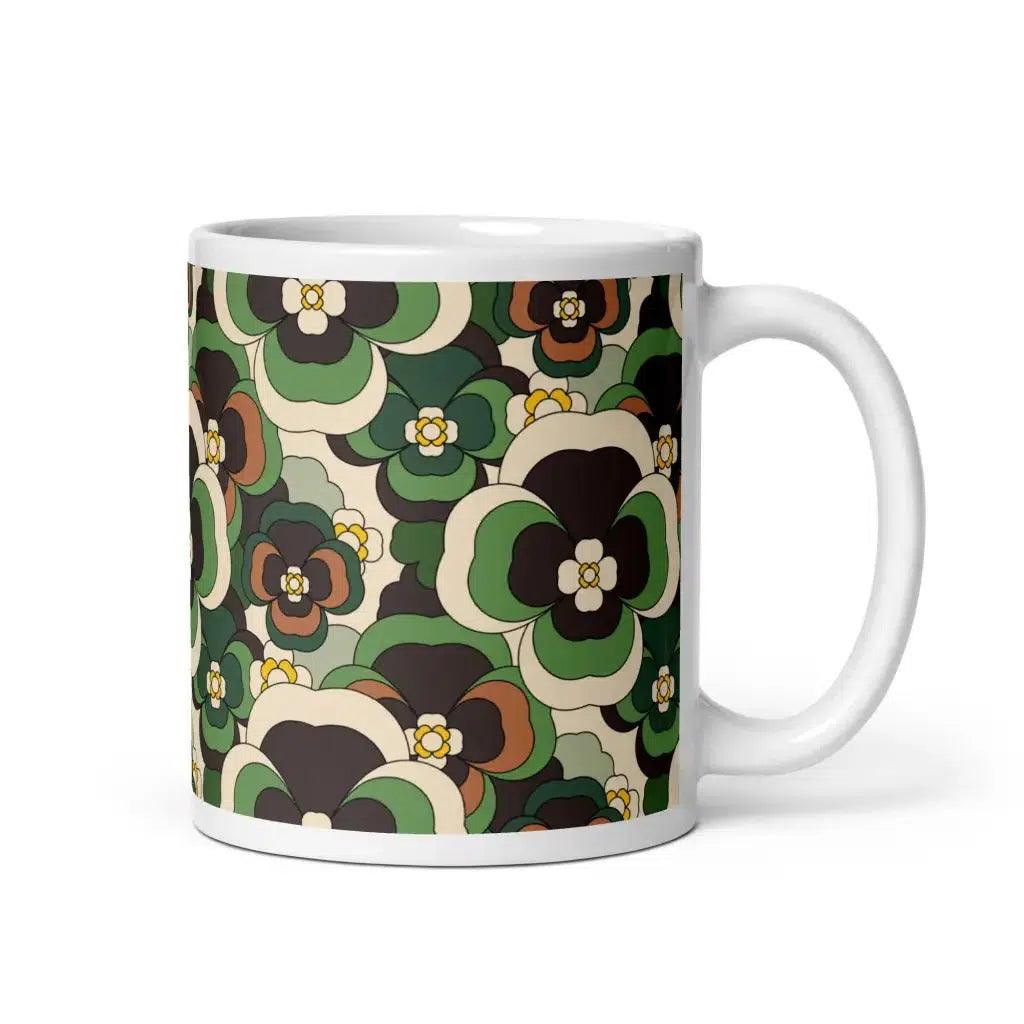 PANSY FANTASY green - Mug | SHALMIAK