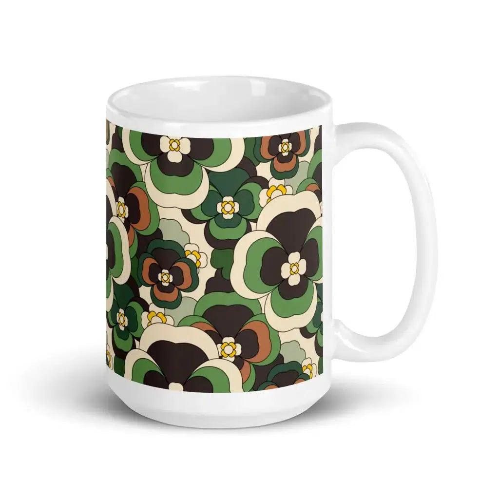 PANSY FANTASY green - Mug | SHALMIAK