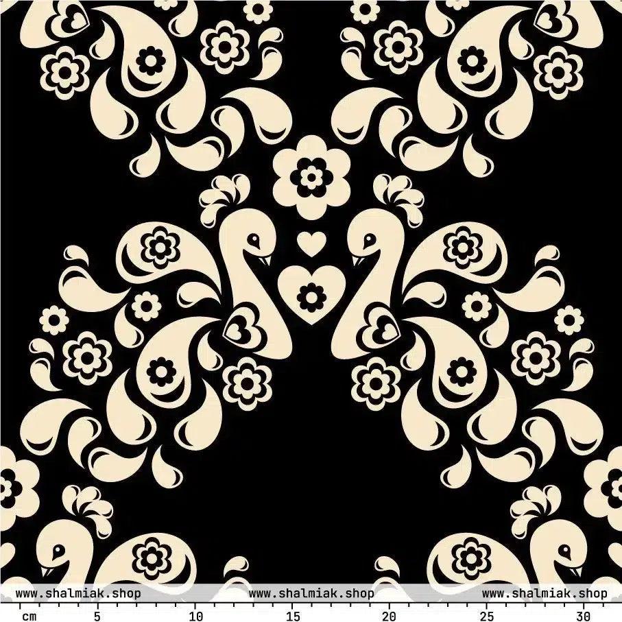 PEACOCK LOVE black | SHALMIAK