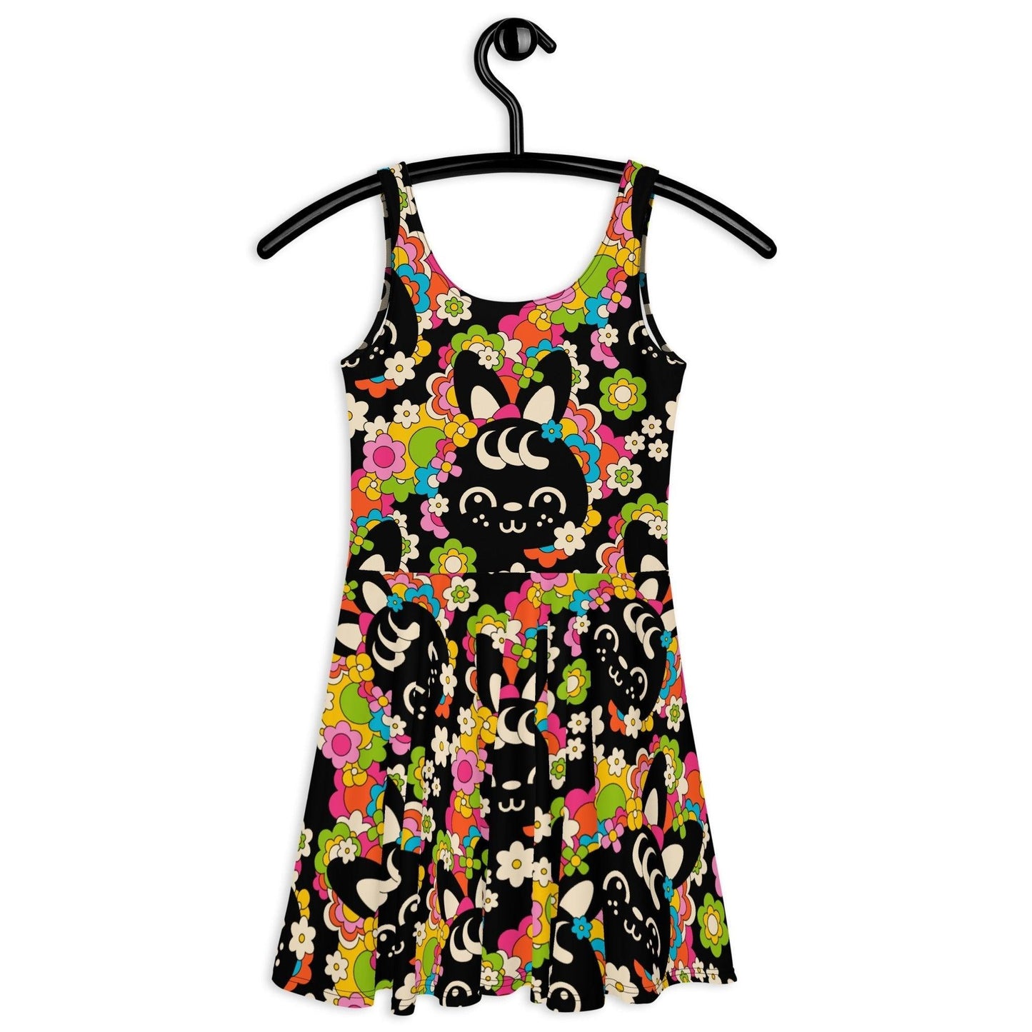 POPBUNNY black - Skater Dress | SHALMIAK