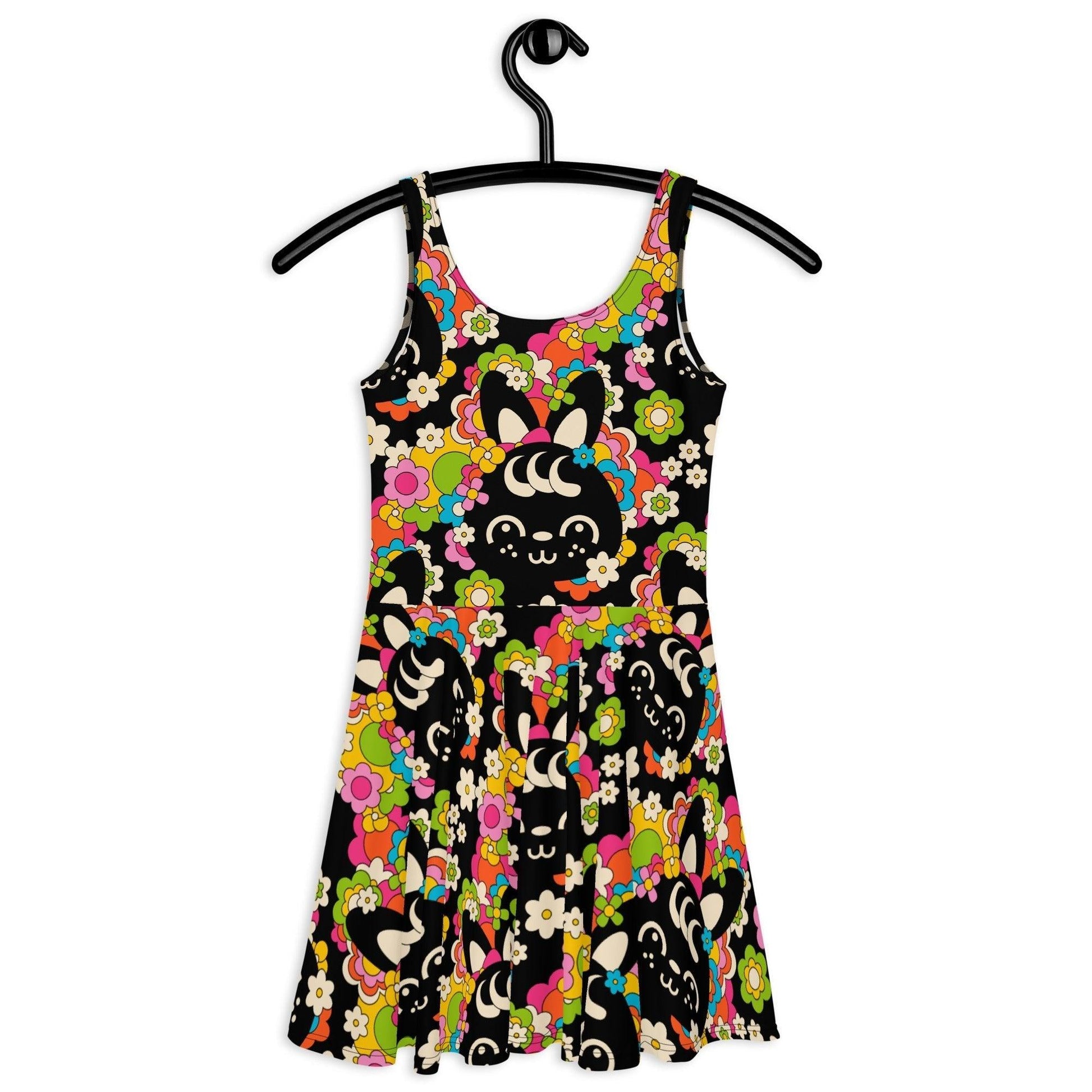 POPBUNNY black - Skater Dress | SHALMIAK
