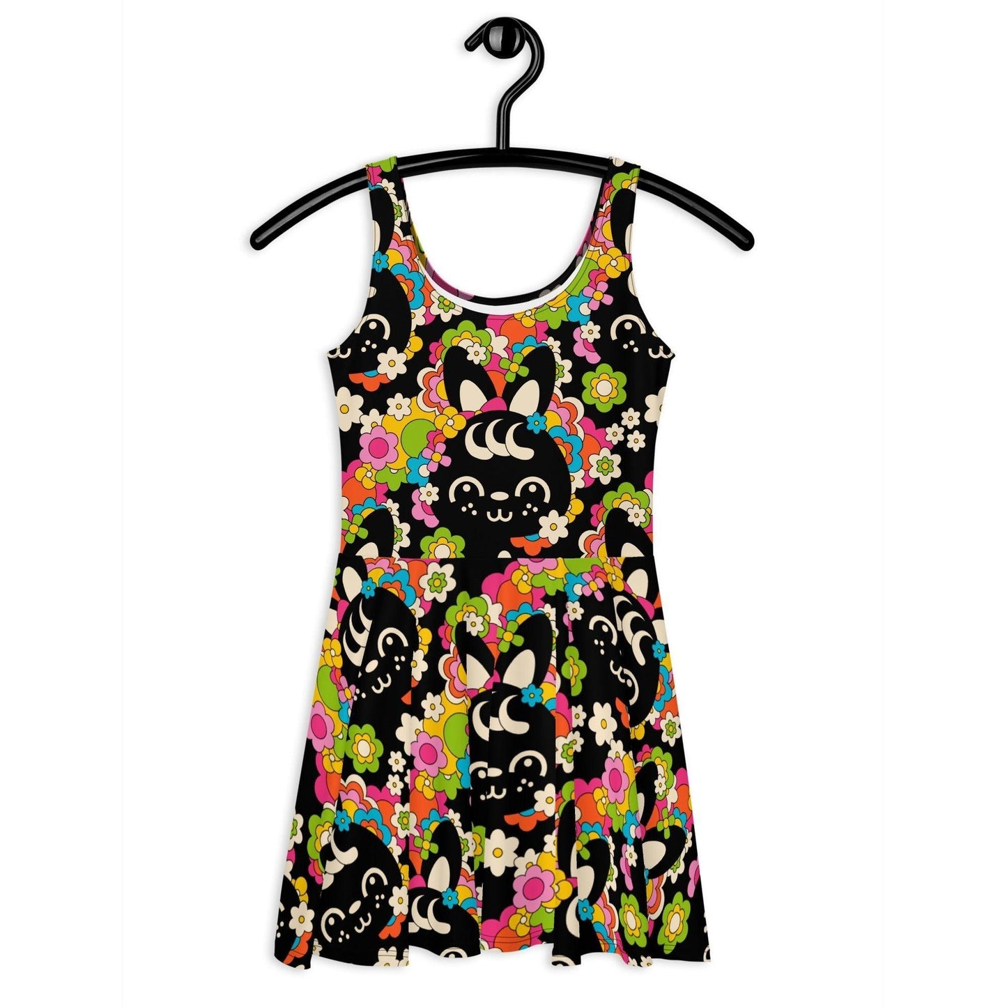 POPBUNNY black - Skater Dress | SHALMIAK