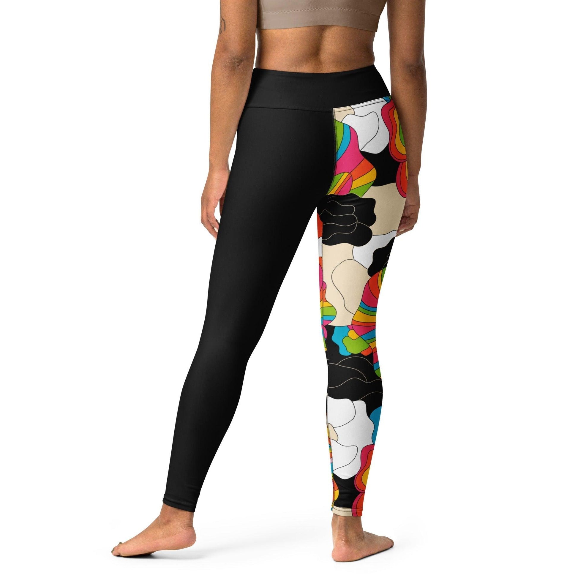 RAINBOW POPPY - Yoga Leggings | SHALMIAK