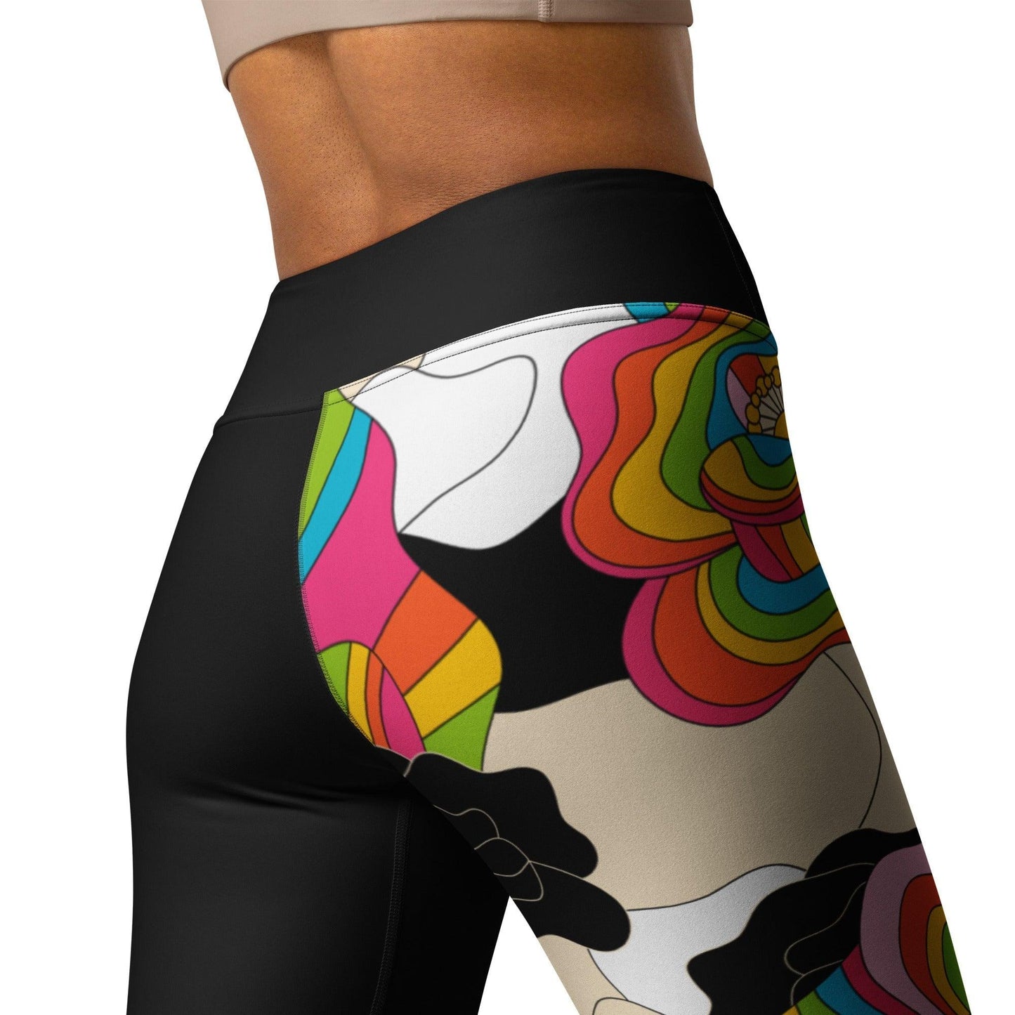 RAINBOW POPPY - Yoga Leggings | SHALMIAK