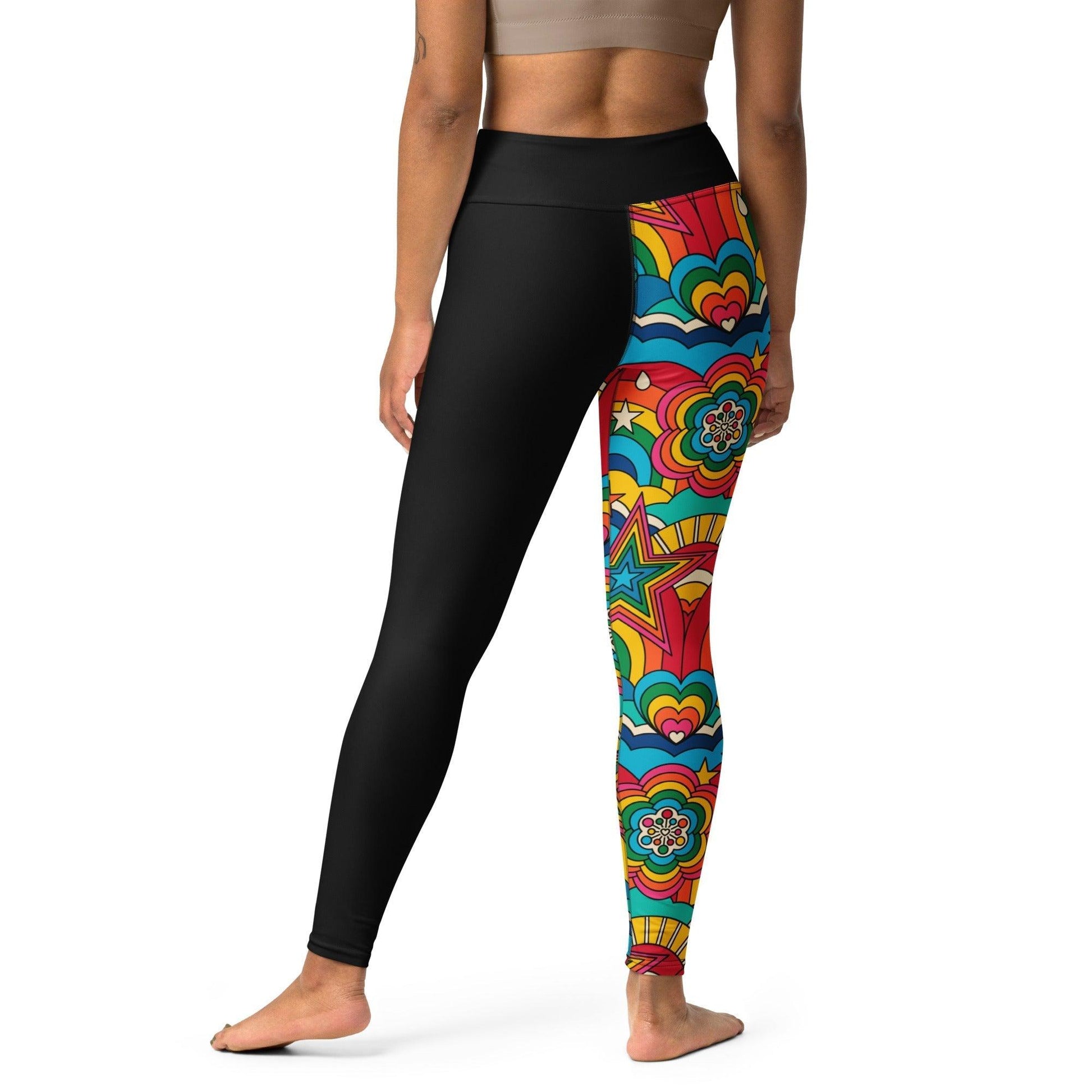 RAINBOW RAVE - Yoga Leggings | SHALMIAK