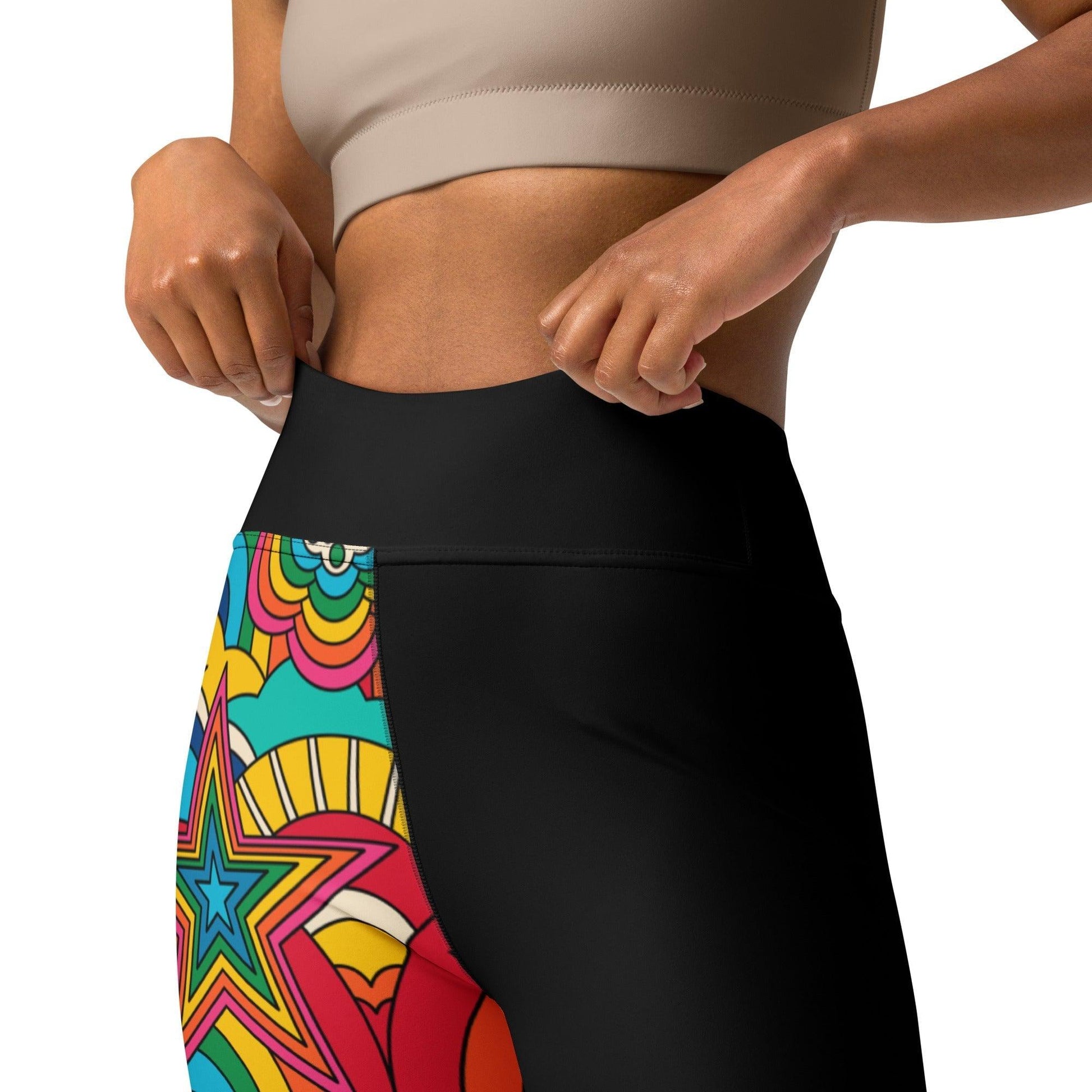RAINBOW RAVE - Yoga Leggings | SHALMIAK