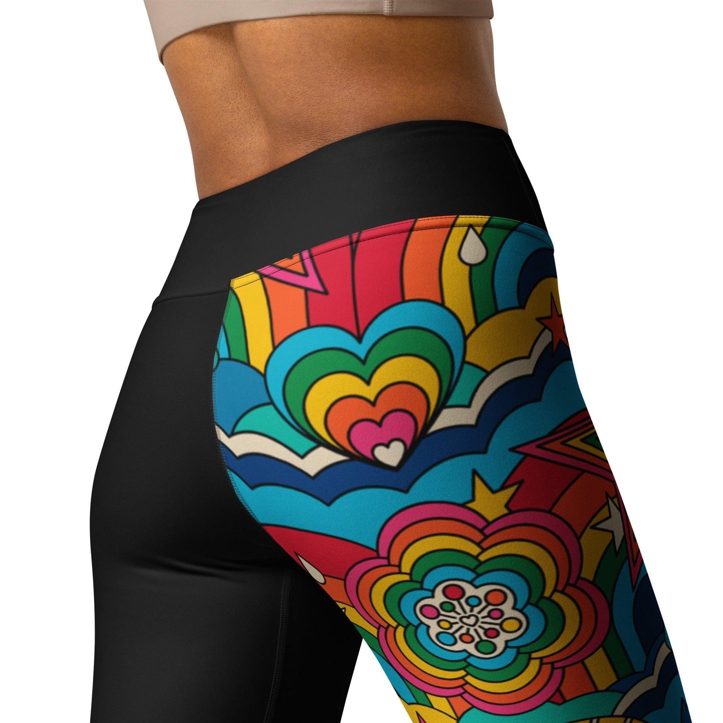 RAINBOW RAVE - Yoga Leggings | SHALMIAK