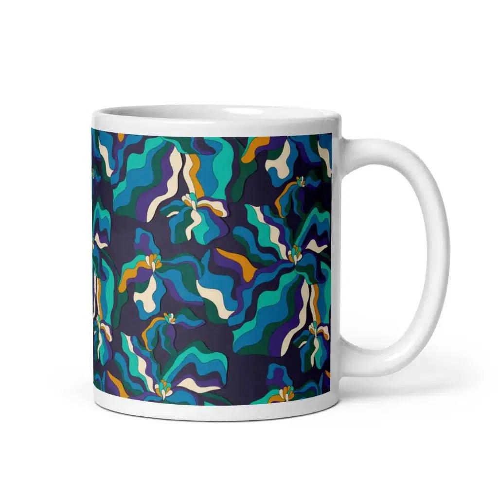SASSY IRIS purple - Mug | SHALMIAK