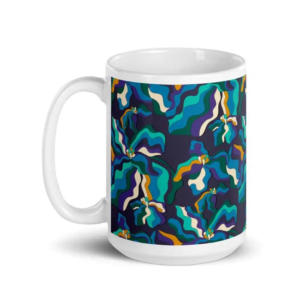 SASSY IRIS purple - Mug | SHALMIAK