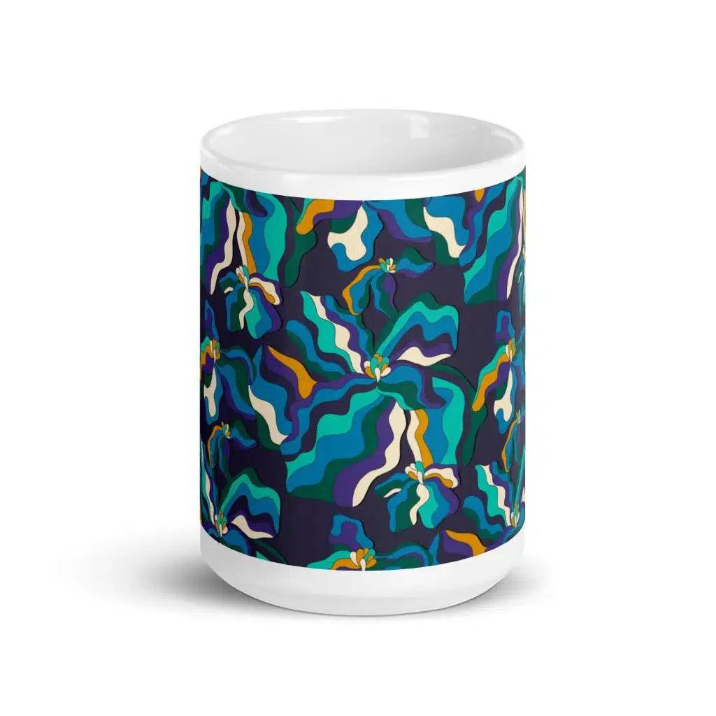 SASSY IRIS purple - Mug | SHALMIAK