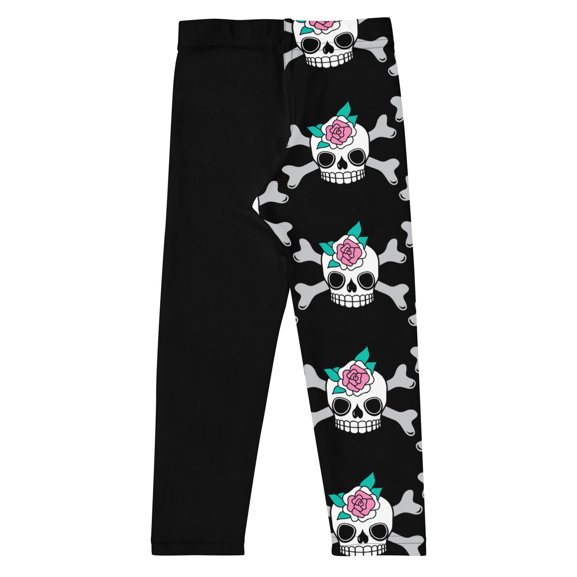 SKULLROSE black - Kids' Leggings | SHALMIAK