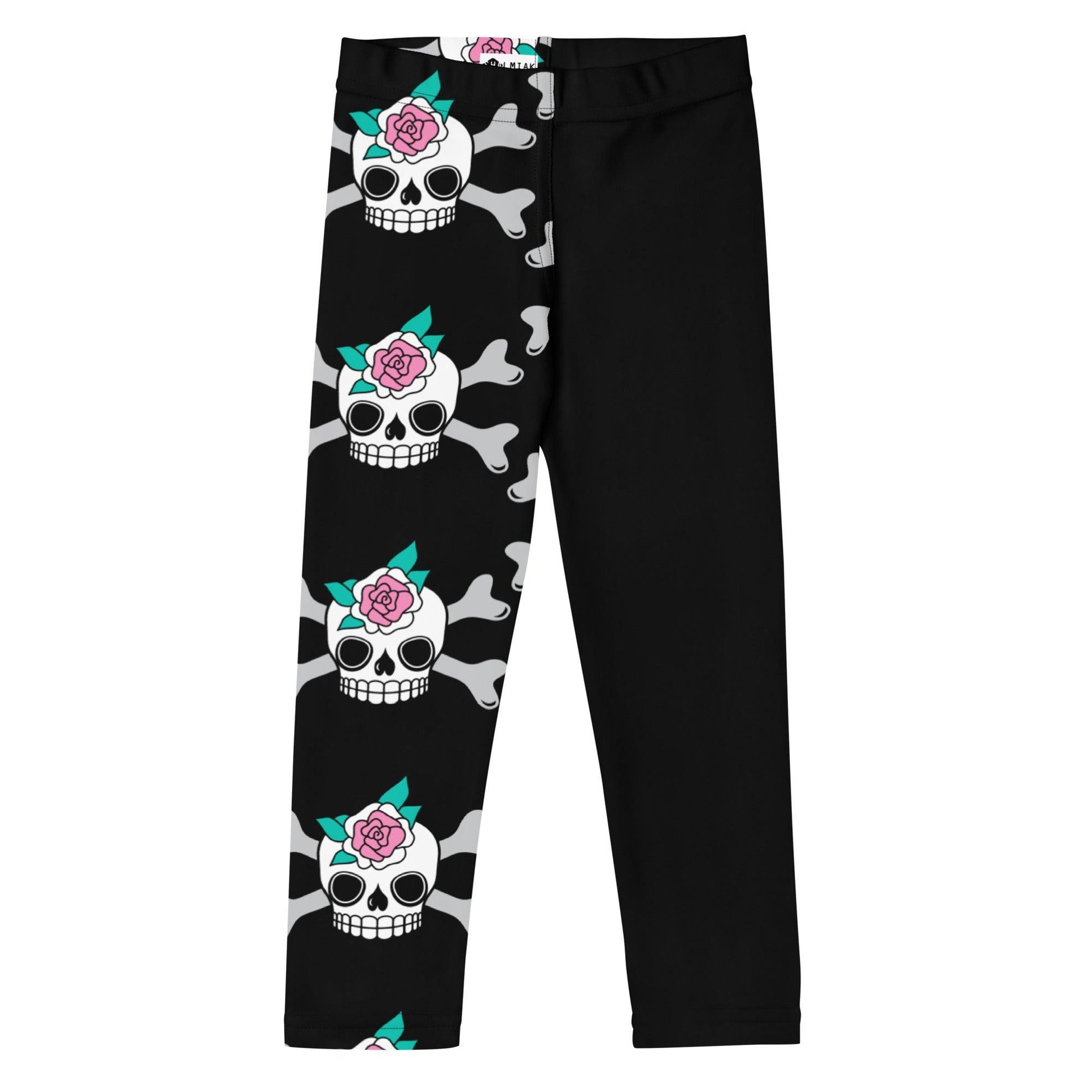 SKULLROSE black - Kids' Leggings | SHALMIAK