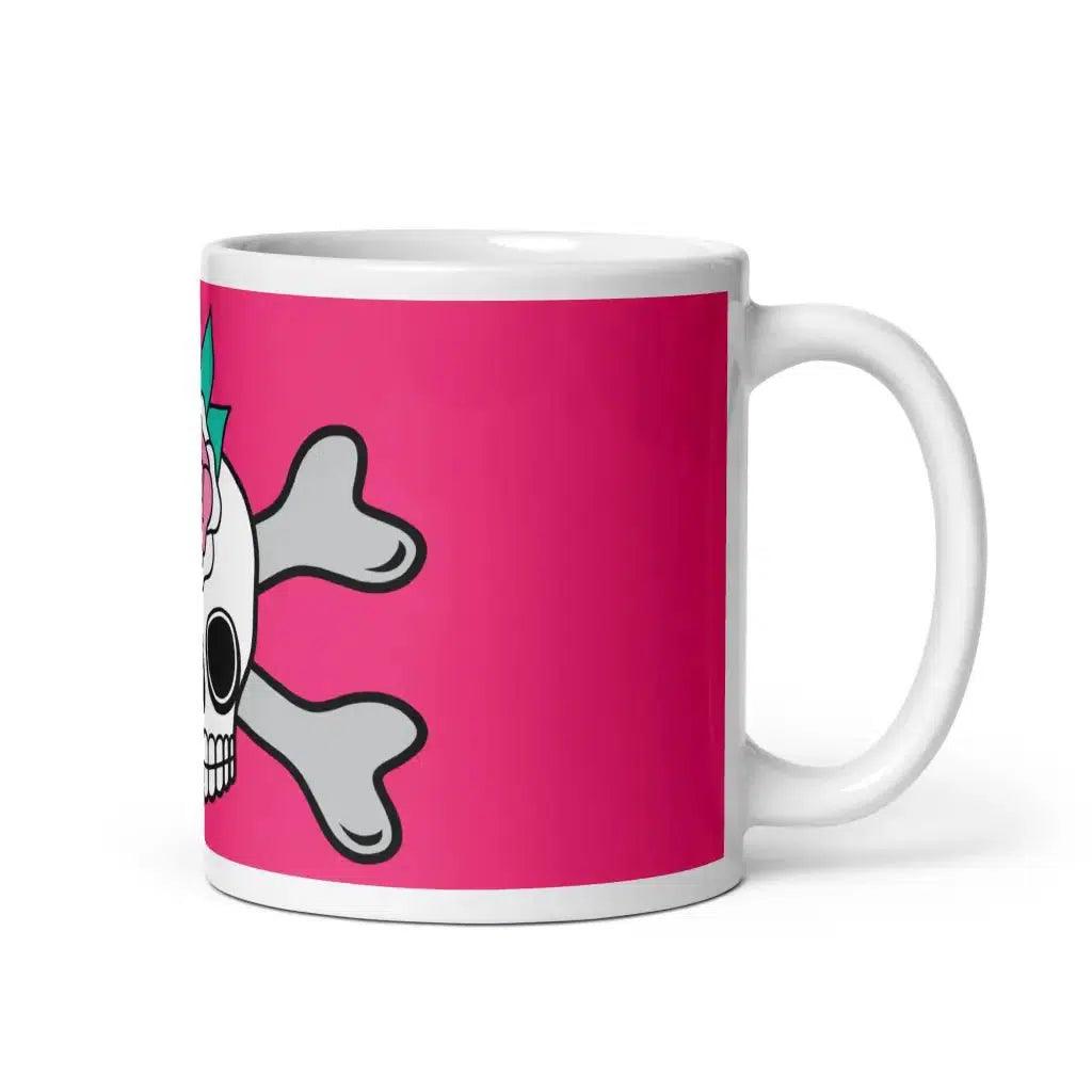 SKULLROSE pink - Mug | SHALMIAK