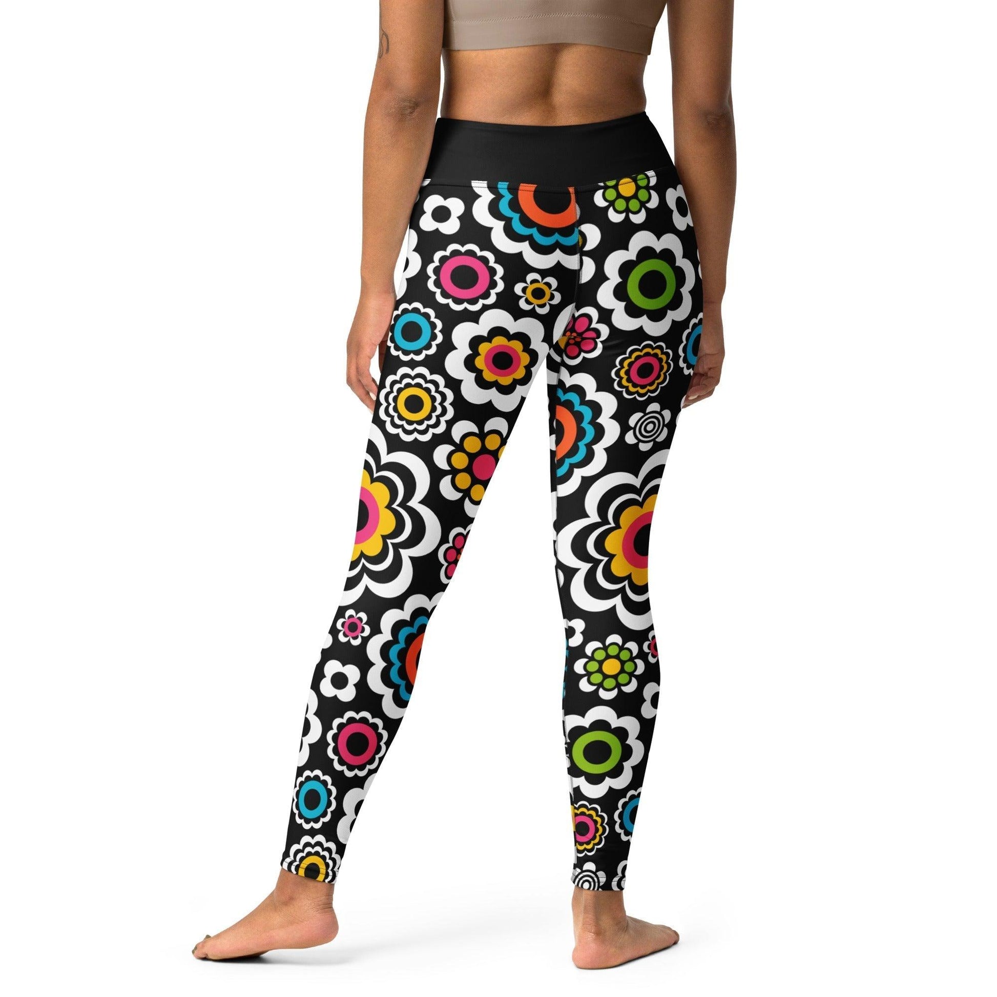 SUGAR BLOOM -2- Yoga Leggings | SHALMIAK