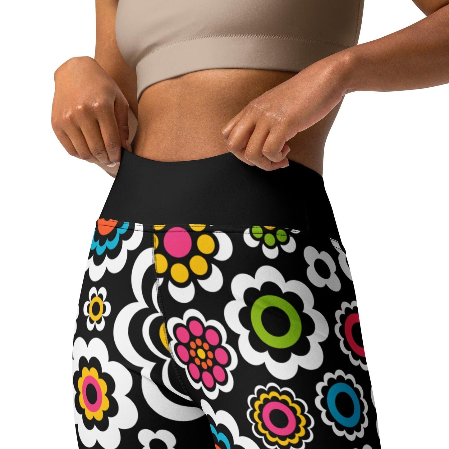 SUGAR BLOOM -2- Yoga Leggings | SHALMIAK
