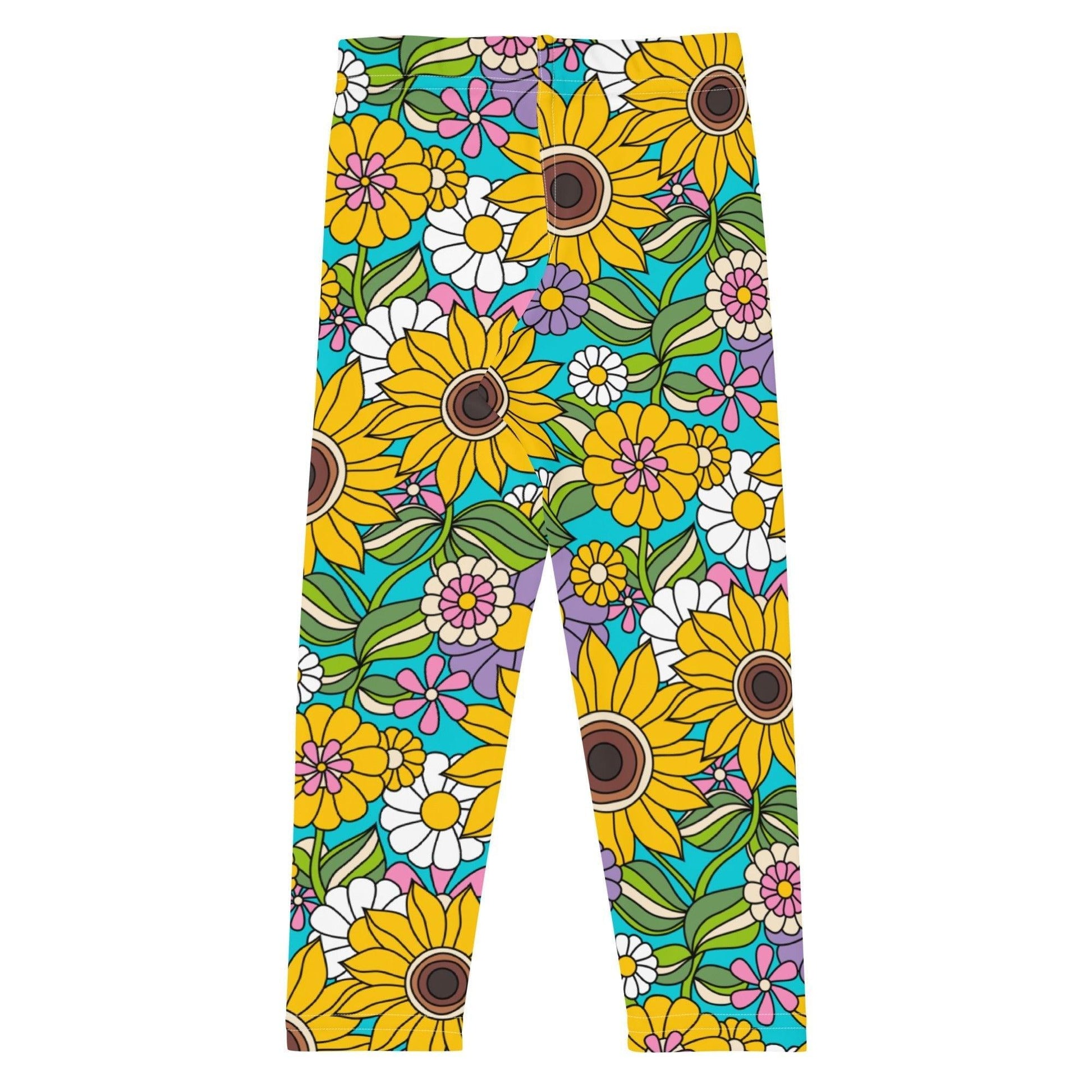 SUNDANCE turquoise -2- Kids' Leggings | SHALMIAK
