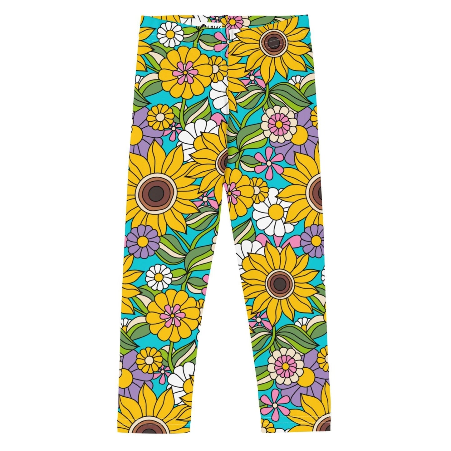SUNDANCE turquoise -2- Kids' Leggings | SHALMIAK