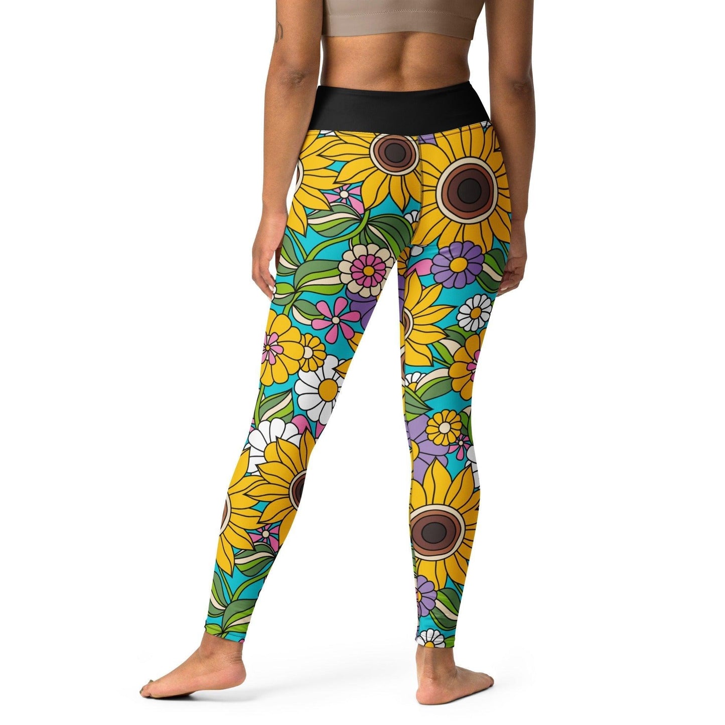 SUNDANCE turquoise -2- Yoga Leggings | SHALMIAK