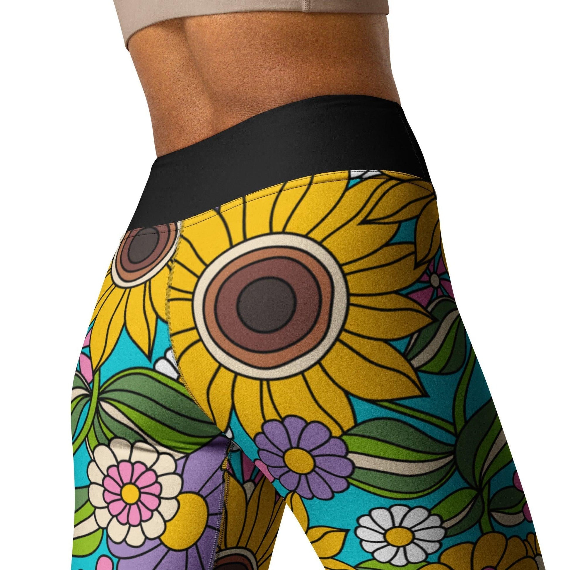 SUNDANCE turquoise -2- Yoga Leggings | SHALMIAK