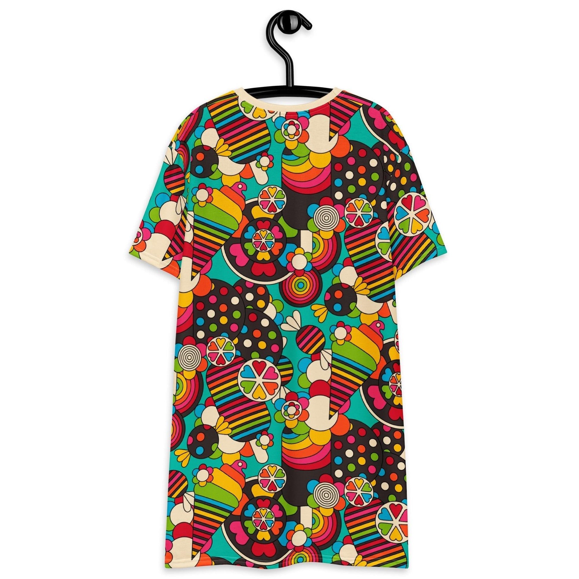 SWEET FREAK mint - T-Shirt Dress | SHALMIAK