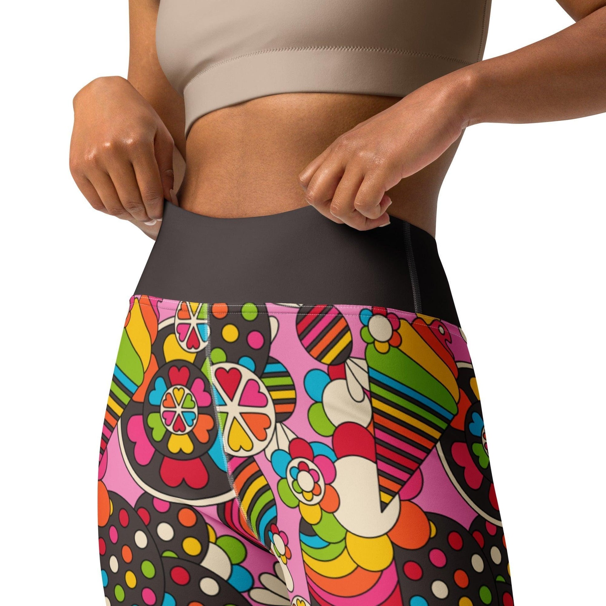 SWEET FREAK pink -2- Yoga Leggings | SHALMIAK