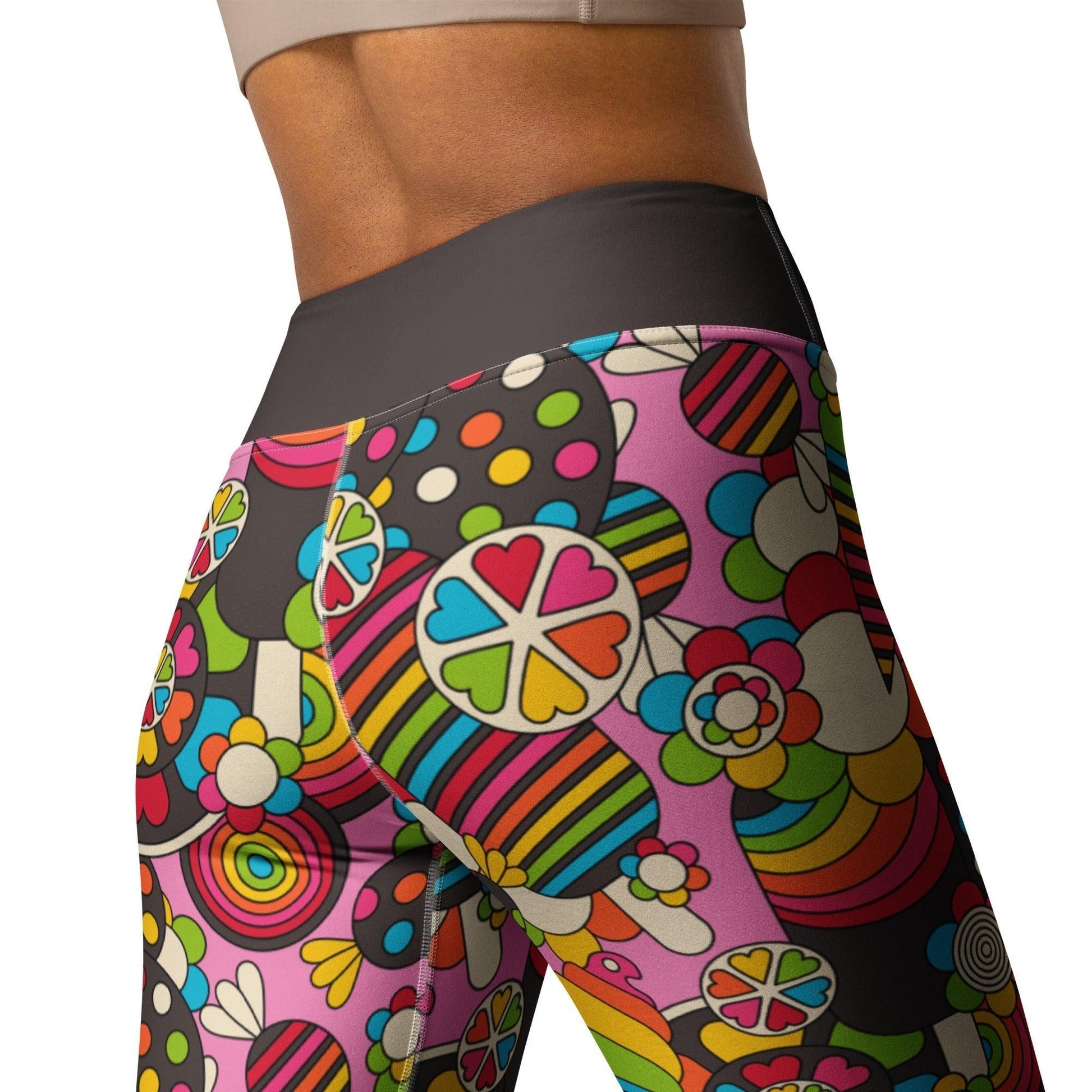 SWEET FREAK pink -2- Yoga Leggings | SHALMIAK