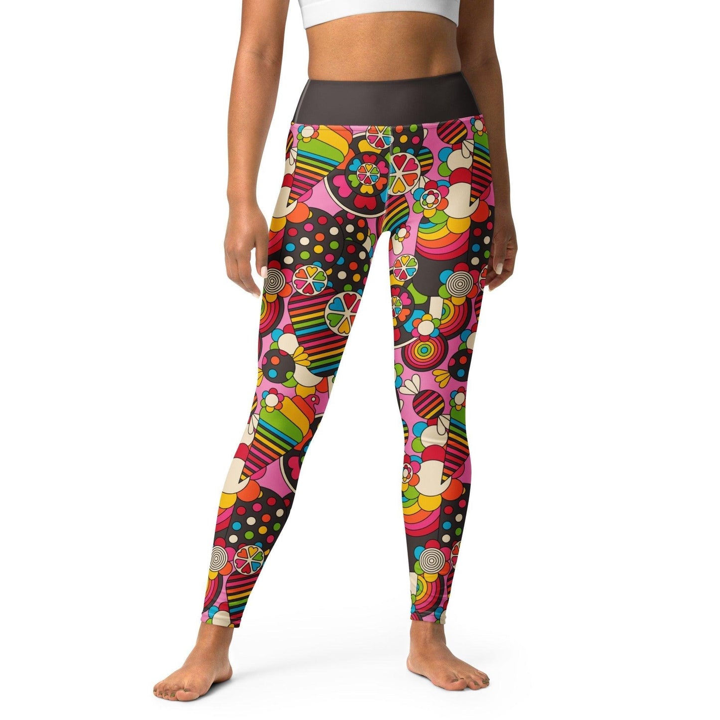 SWEET FREAK pink -2- Yoga Leggings | SHALMIAK