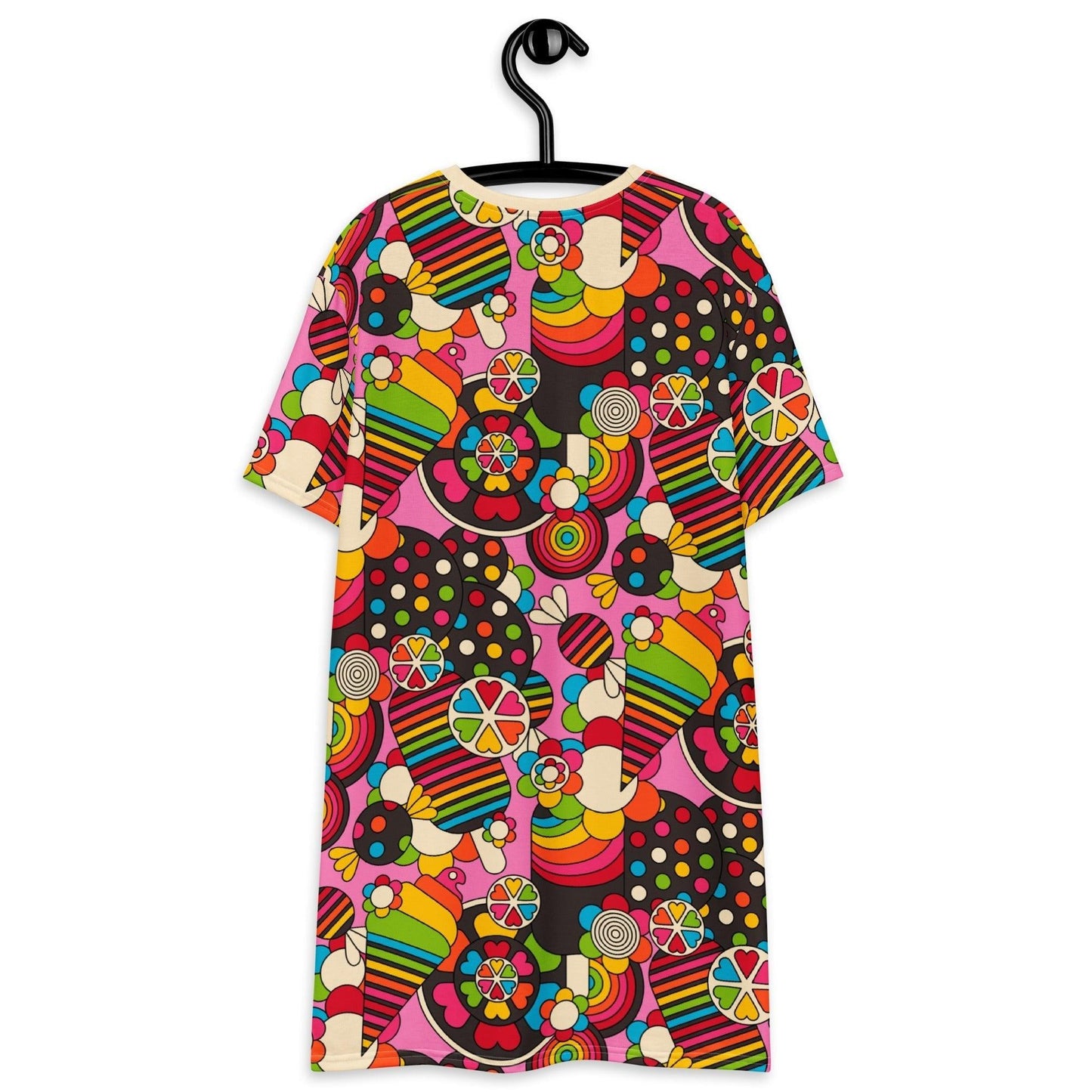 SWEET FREAK pink - T-Shirt Dress | SHALMIAK