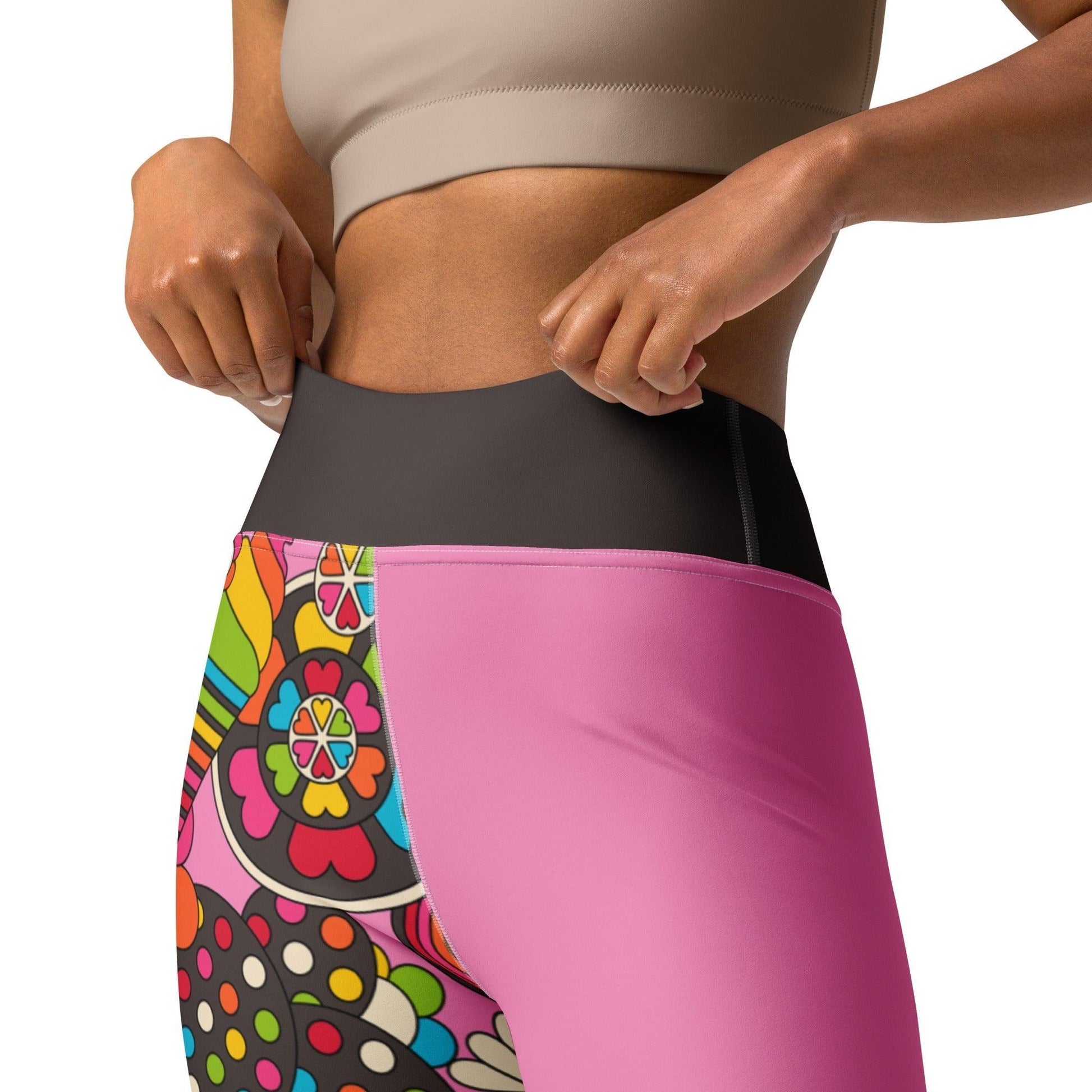 SWEET FREAK pink - Yoga Leggings | SHALMIAK