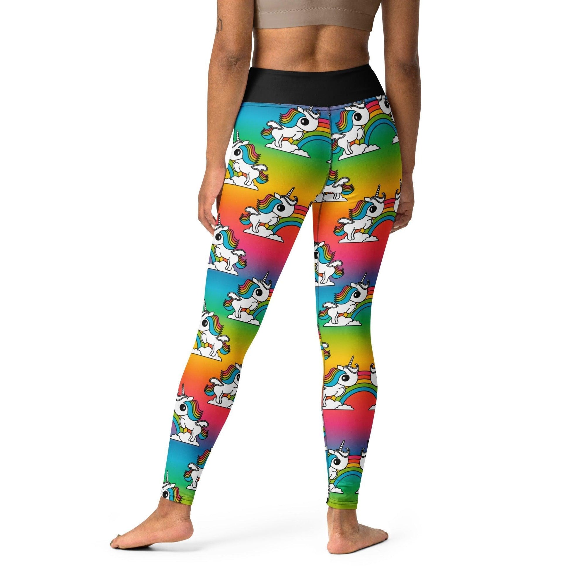 UNIQUE rainbow -2- Yoga Leggings | SHALMIAK