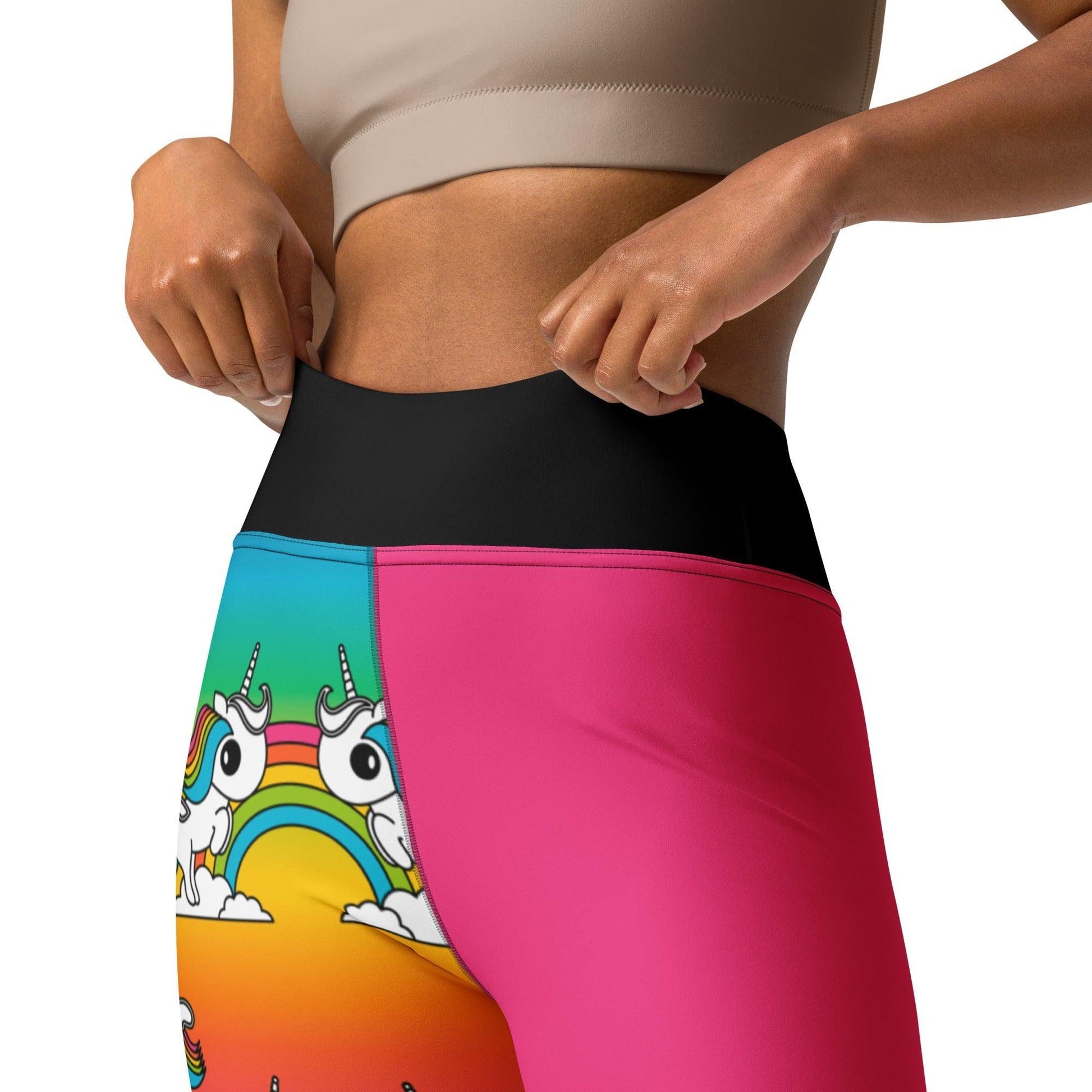 UNIQUE rainbow - Yoga Leggings | SHALMIAK