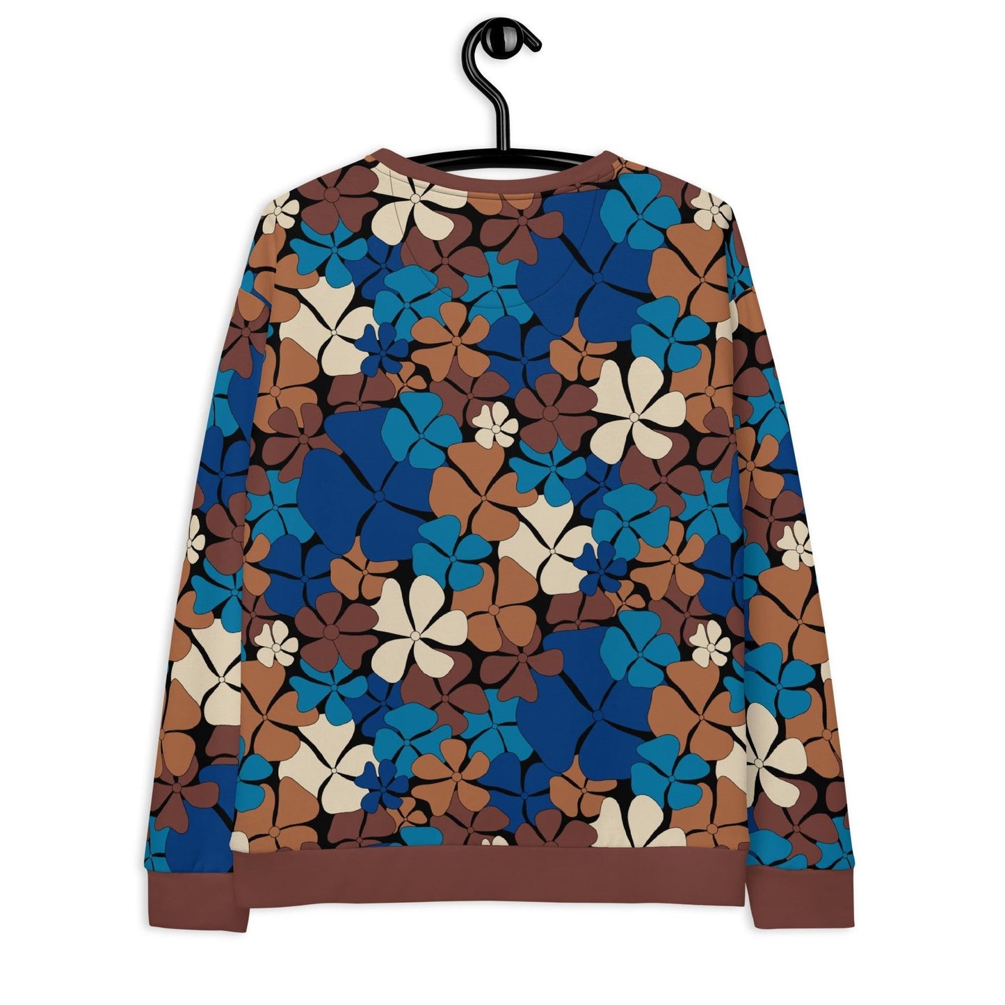 ADELIE blue brown - Sweatshirt | SHALMIAK
