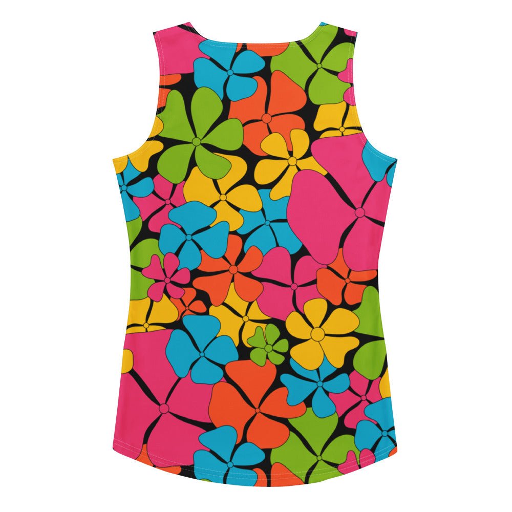 Tank top - ADELIE color - Wild floral print XL