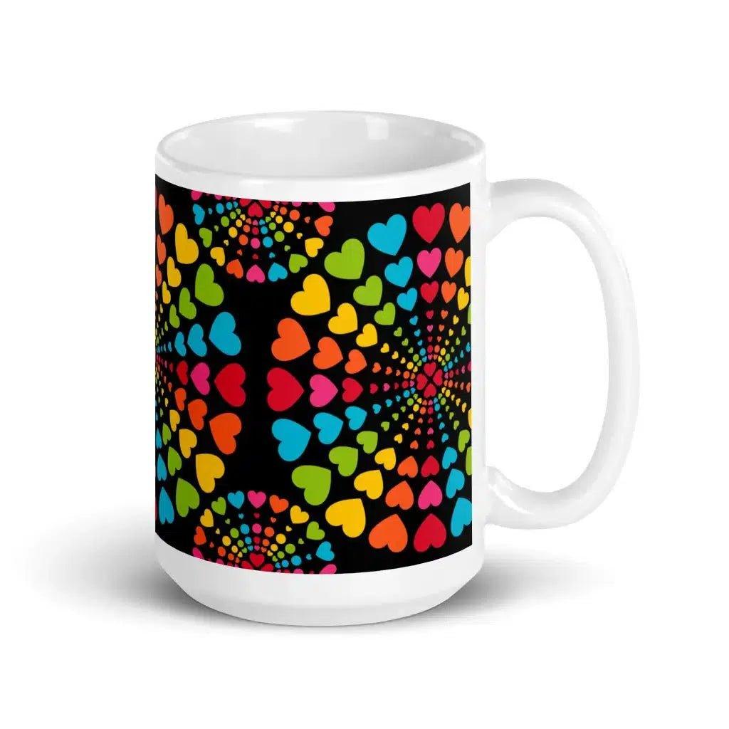 ALL HEARTS MATTER black - Mug