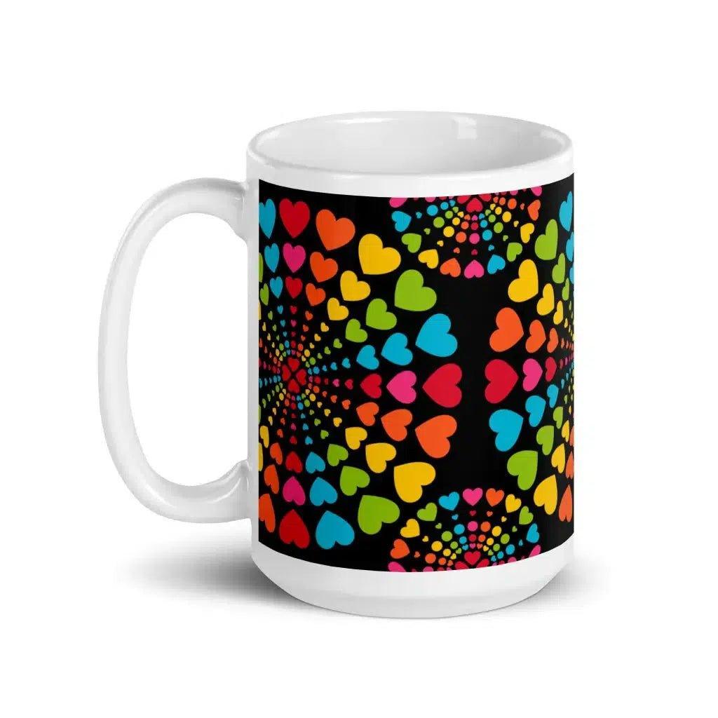 ALL HEARTS MATTER black - Mug