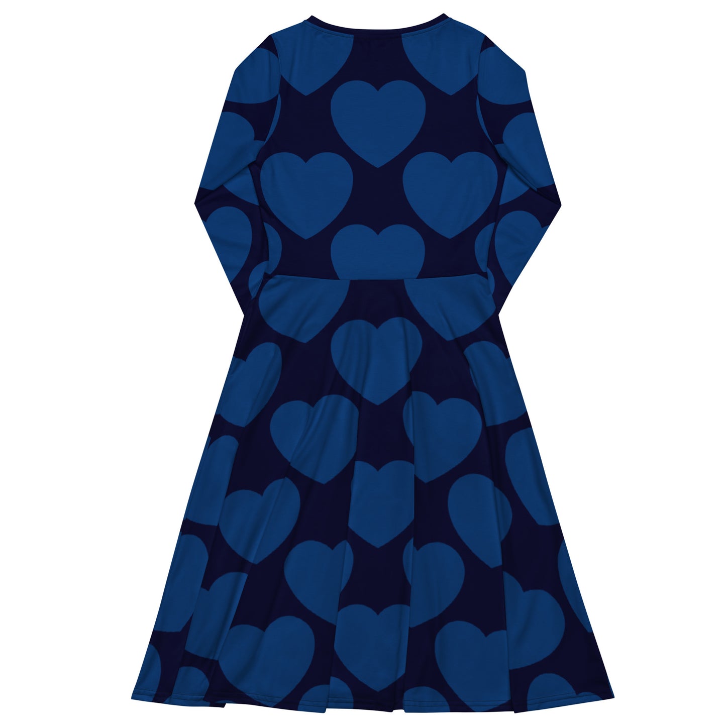 ELLIE LOVE dark blue - Midi Dress With Pockets