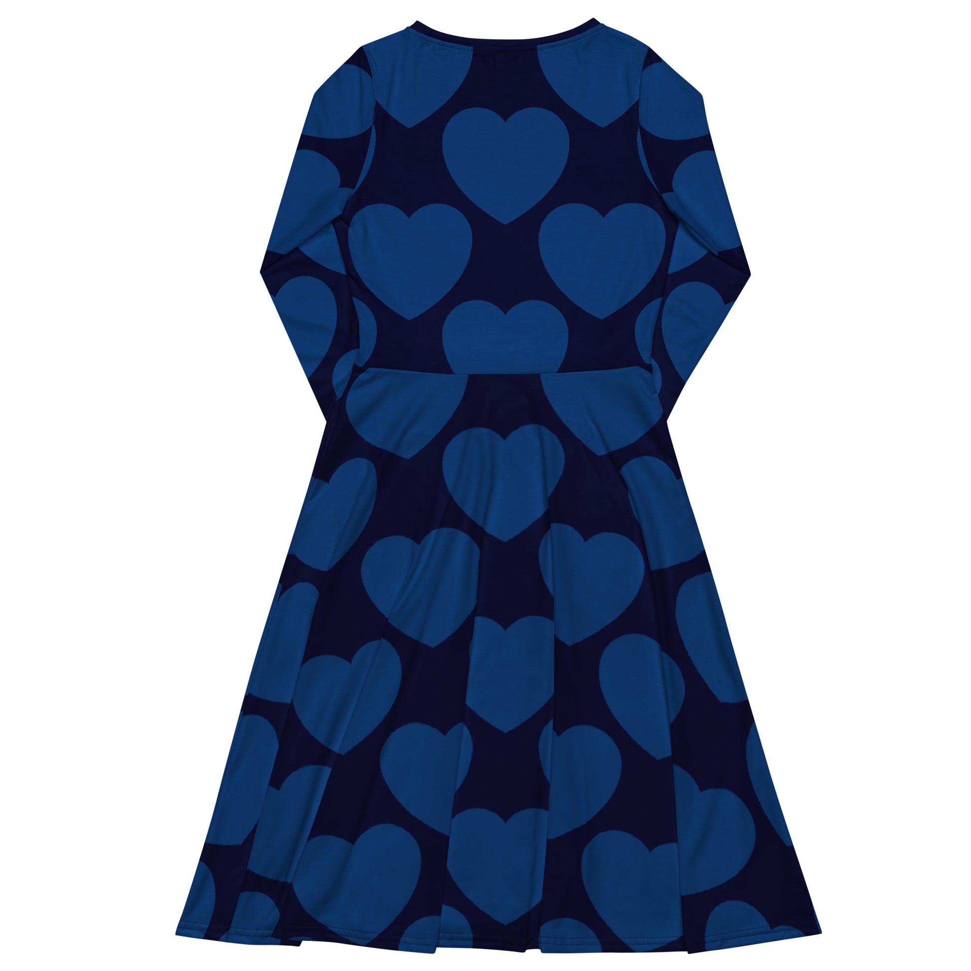 ELLIE LOVE dark blue - Midi Dress With Pockets