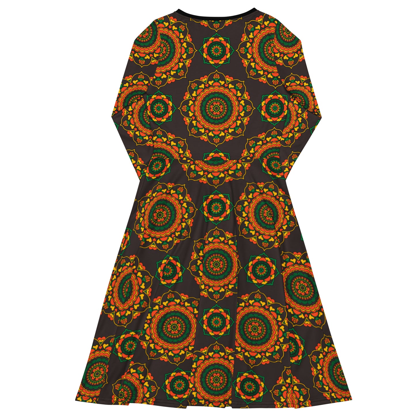 FOREVERMORE green brown - Midi Dress With Pockets