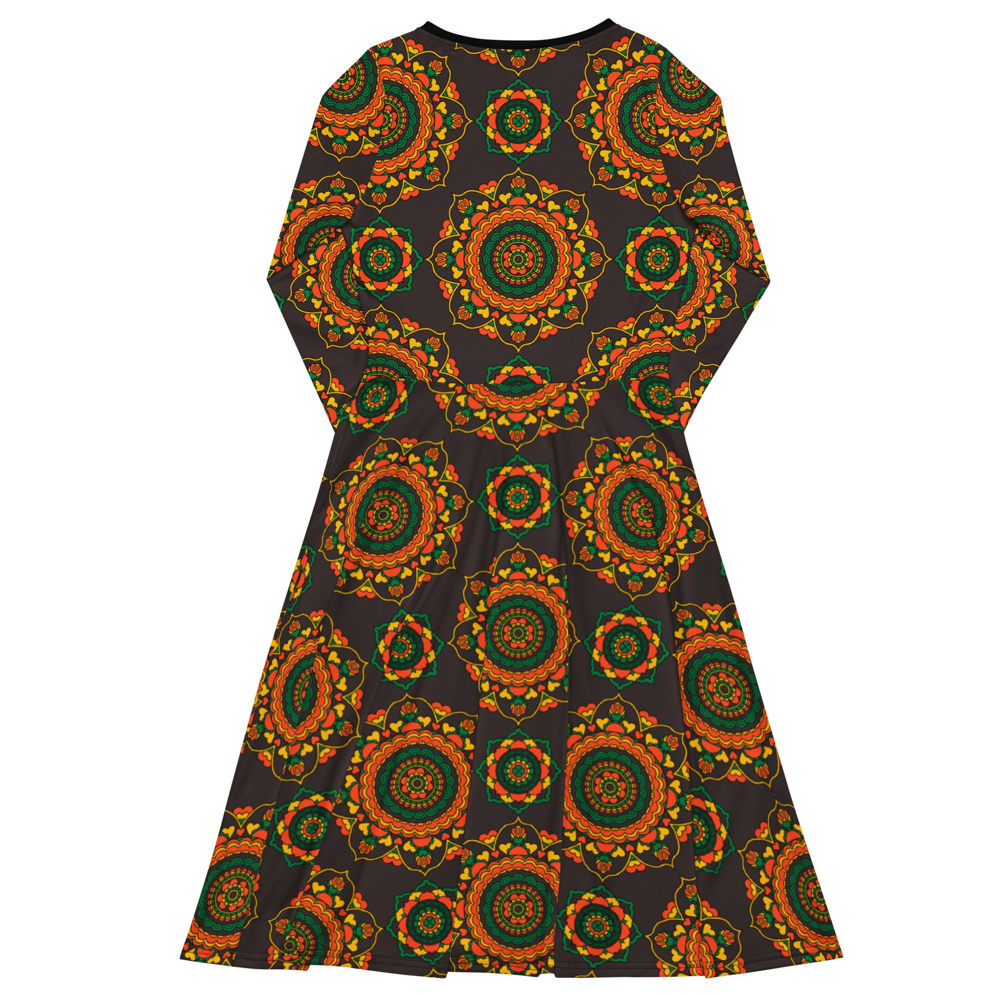 FOREVERMORE green brown - Midi Dress With Pockets