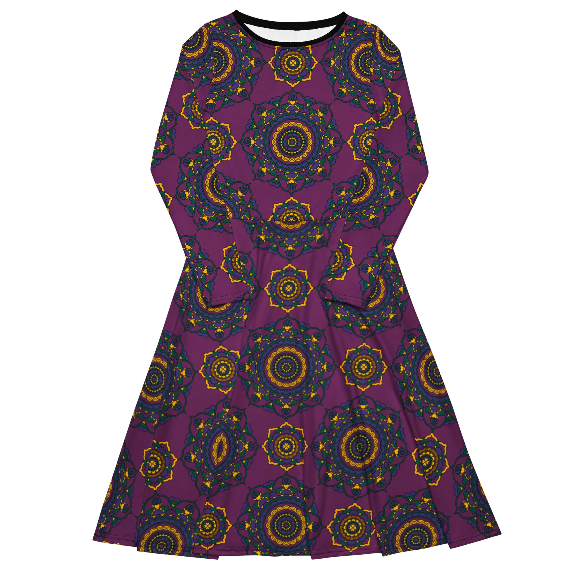 FOREVERMORE plum - Midi Dress With Pockets