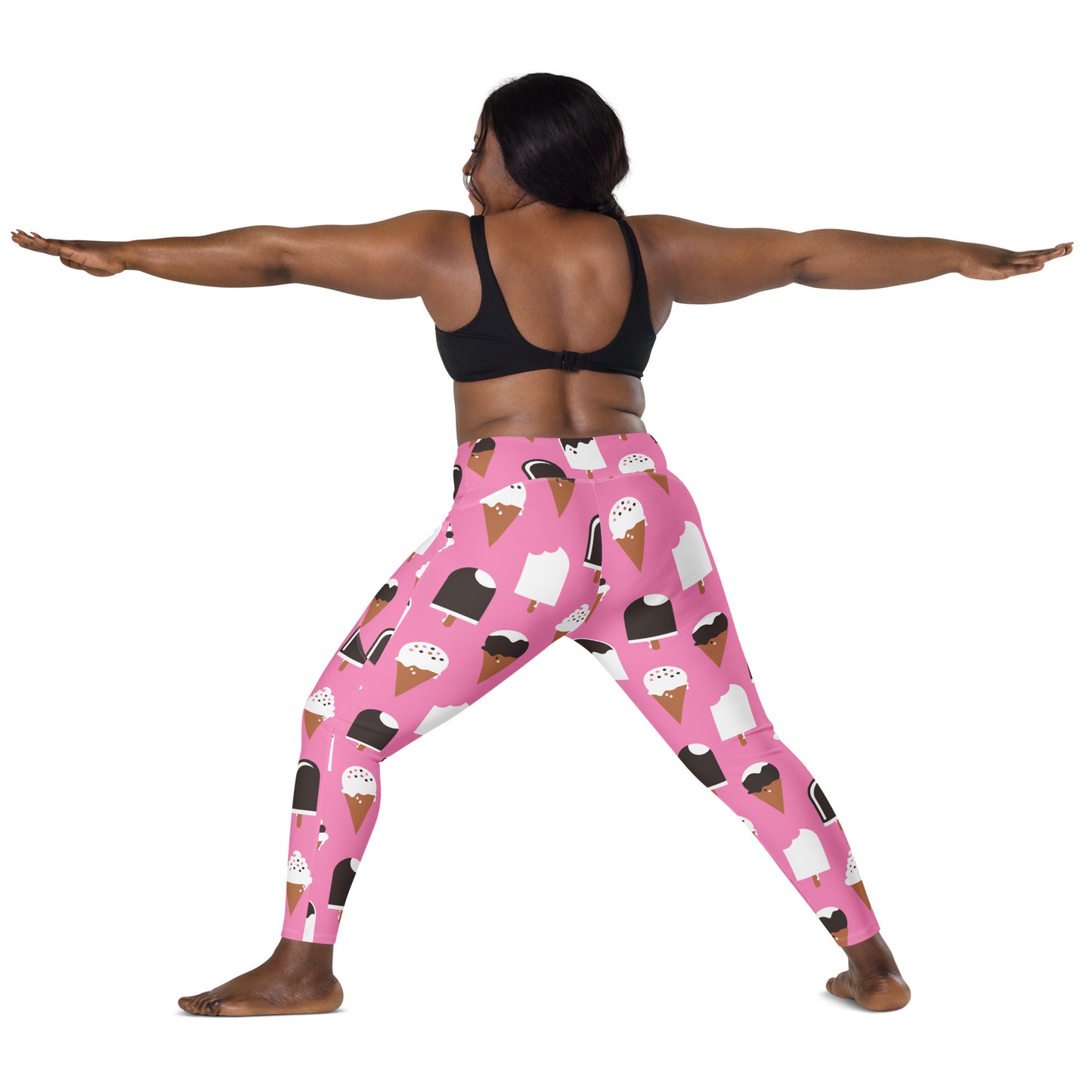 JÄDE pink - Leggings with pockets | SHALMIAK