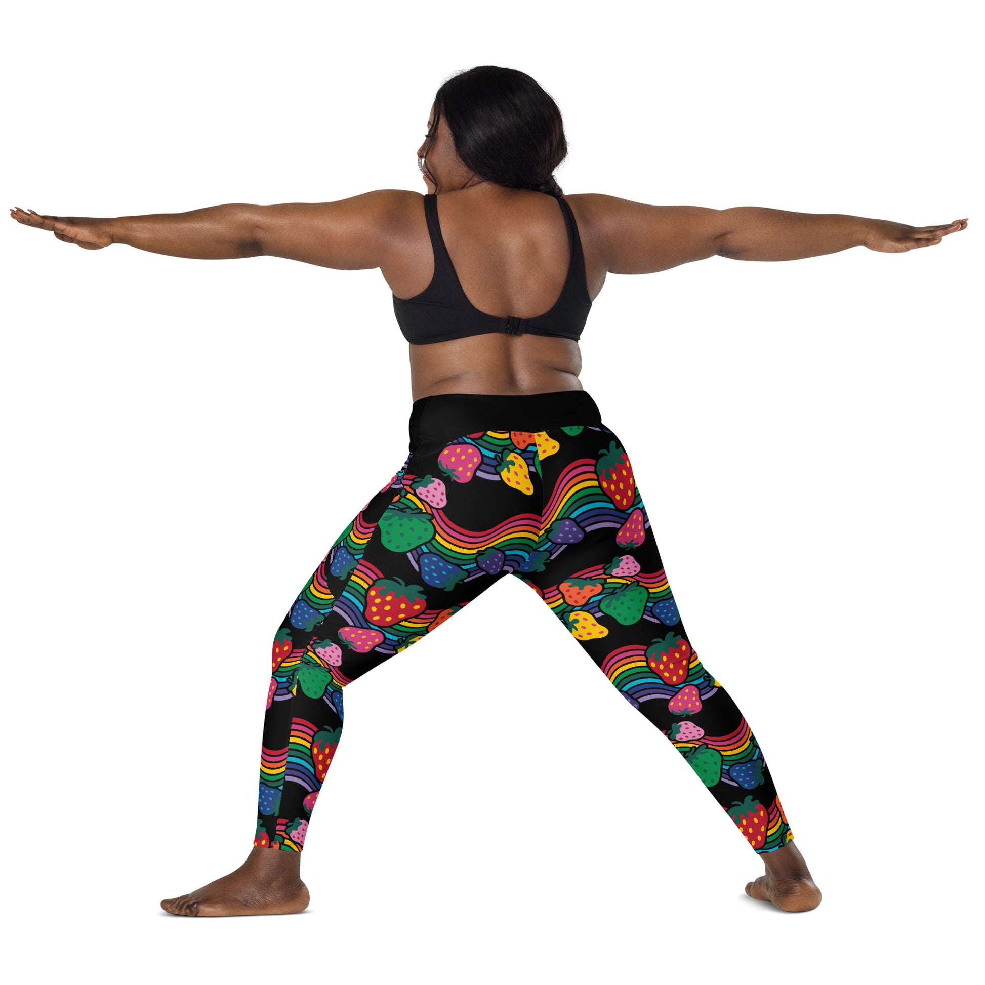 BERRYBOW black - Leggings With Pockets | SHALMIAK