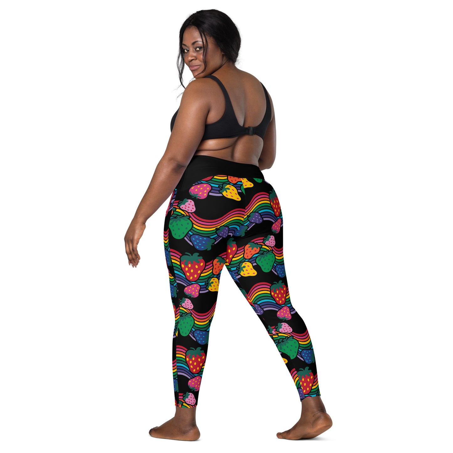 BERRYBOW black - Leggings With Pockets | SHALMIAK