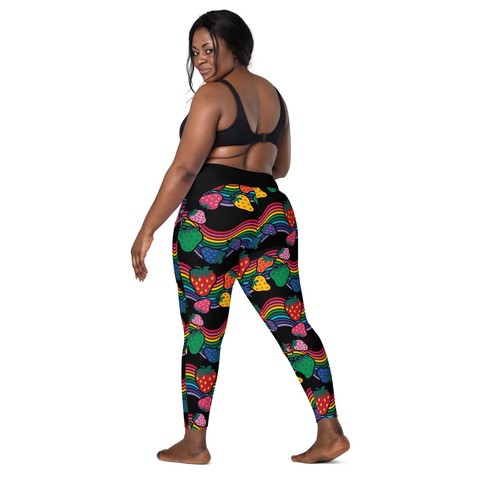 BERRYBOW black - Leggings With Pockets | SHALMIAK